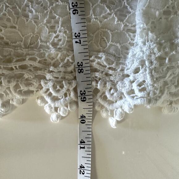 Alfani Woman White Lace Shift Dress Plus Size 3X Sleeveless Feminine Chic - Picture 7 of 7